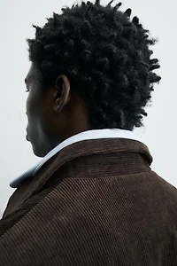 REGULAR FIT CORDUROY JACKET