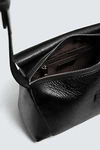 LEATHER CROSSBODY BAG M