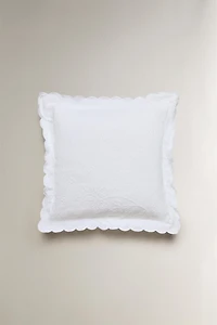 HOUSSE DE COUSSIN COTON JACQUARD