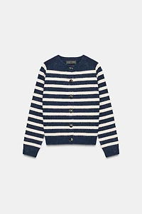 STRIPED CARDIGAN