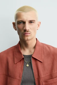 SURCHEMISE RELAXED FIT ZIPPÉE