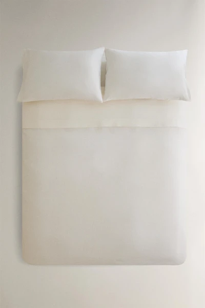 LINEN HEMSTITCH DUVET COVER