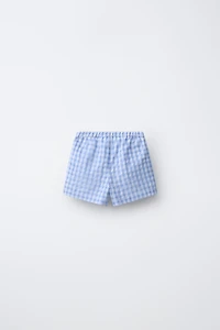 GINGHAM SHORTS