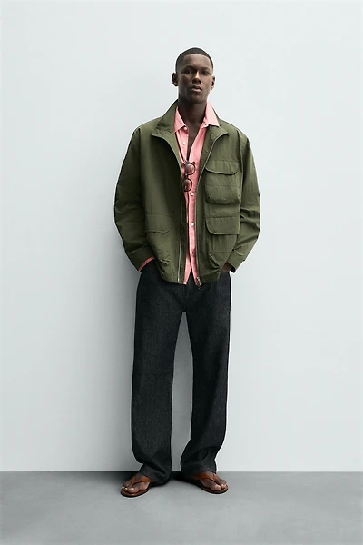 TECHNICAL PARKA WITH POCKETS