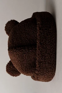 FAUX SHEARLING HAT WITH EARS