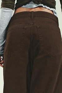 TRF MID-RISE BAGGY JEANS