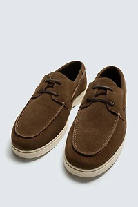 CASUAL LEATHER BOAT SHOES
