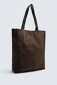 LEATHER SHOPPER BAG LIMITED EDITION