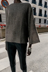SEQUIN KNIT JUMPER