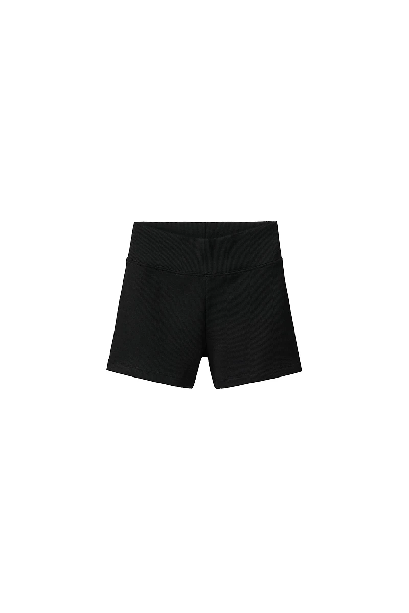 RIBBED SHORTS