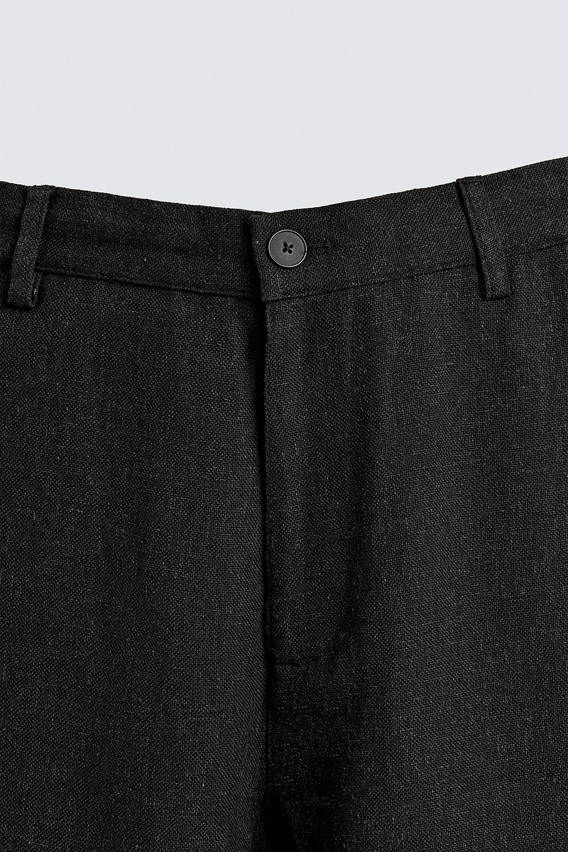 RELAXED FIT VISCOSE-HEMP PANTS