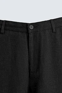 RELAXED FIT VISCOSE-HEMP PANTS