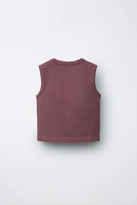 T-SHIRT TEINT EN PIÈCE BRODÉ