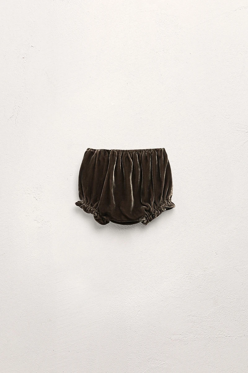 BARBOTEUSE EN VELOURS AVEC SOIE ÉDITION LIMITÉE