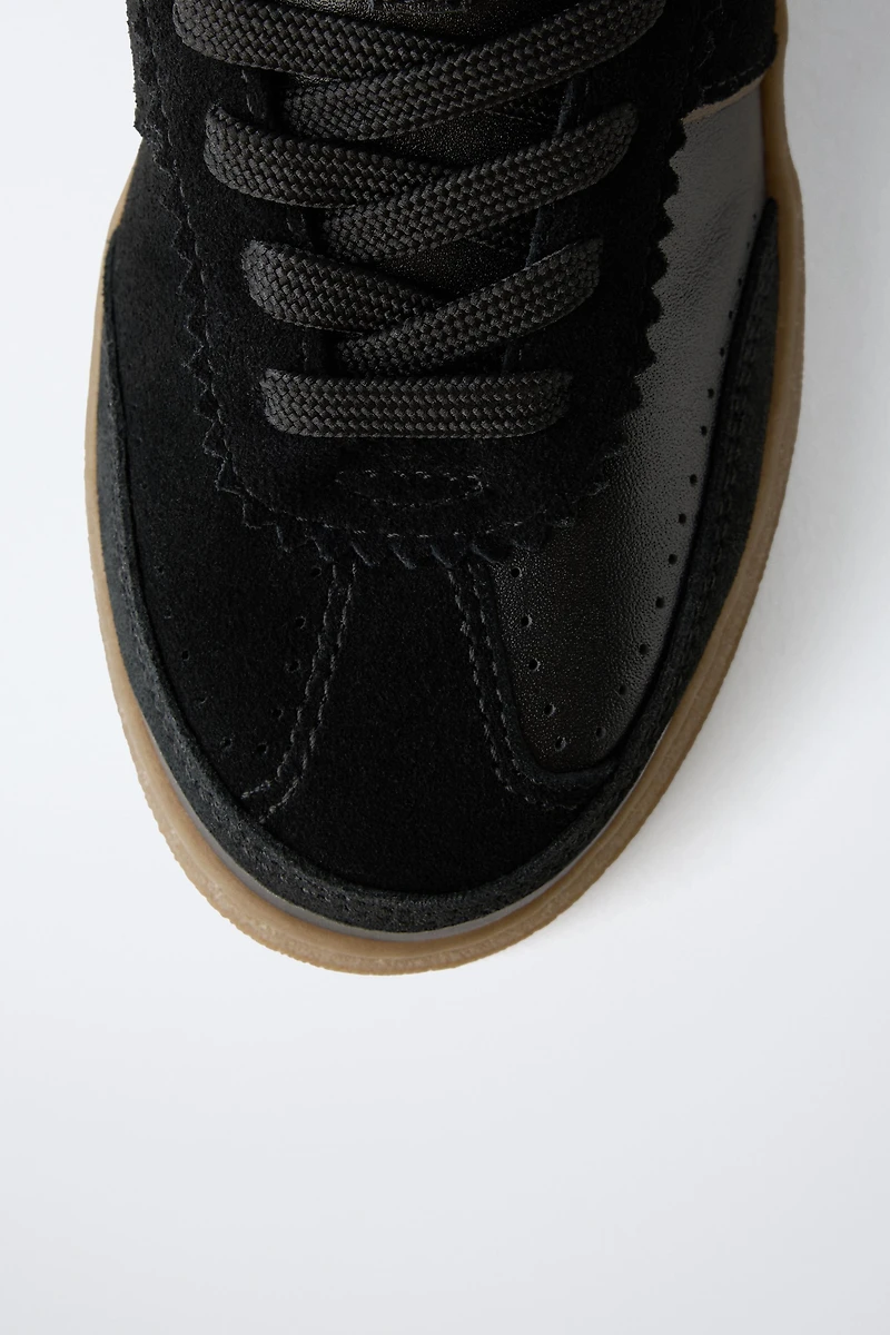 LEATHER SNEAKERS