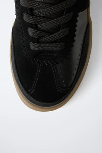 LEATHER SNEAKERS