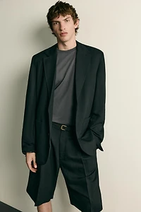 TEXTURED SUIT BLAZER