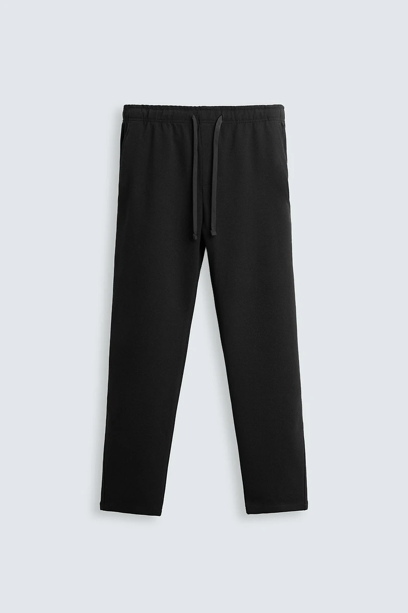 JOGGER WAIST STRETCH PANTS
