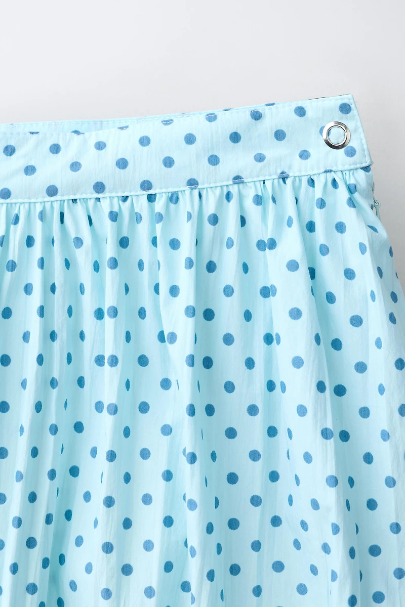 POLKA DOT BALLOON SKIRT