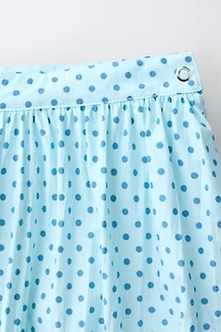 POLKA DOT BALLOON SKIRT
