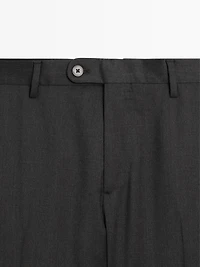 Pantalon de costume coton