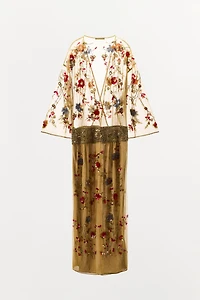 ROBE FIL MÉTALLISÉ FANTAISIE