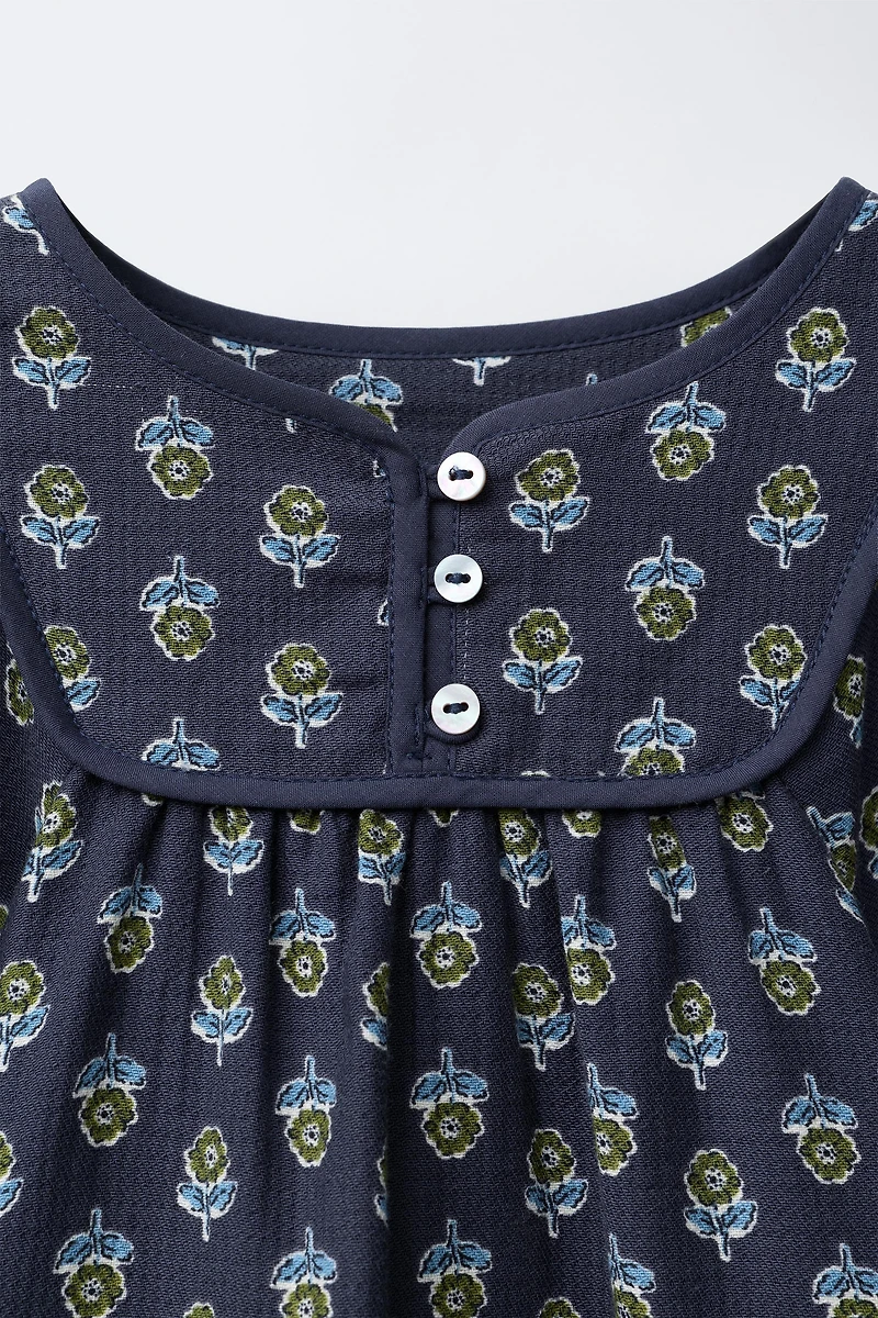 FLORAL PRINT DRESS