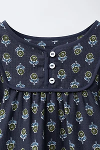 FLORAL PRINT DRESS