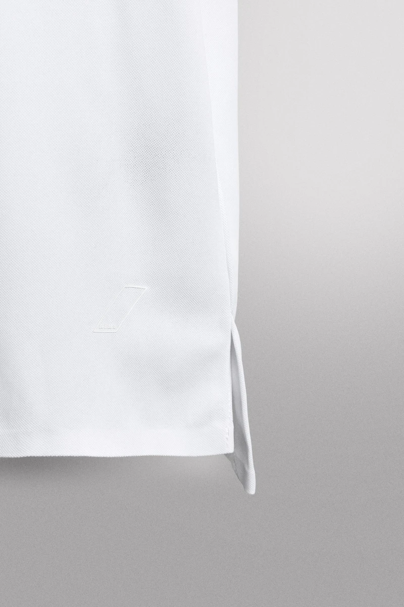 T-SHIRT TECHNIQUE STRUCTURE PIQUÉ