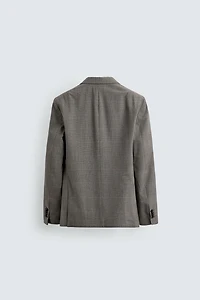 VESTE DE COSTUME À CARREAUX
