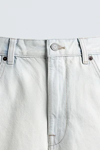 REGULAR FIT DENIM SHORTS