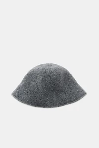 CONTRAST WOOL HAT