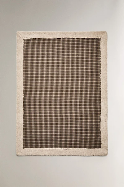 CHECKED PET BLANKET