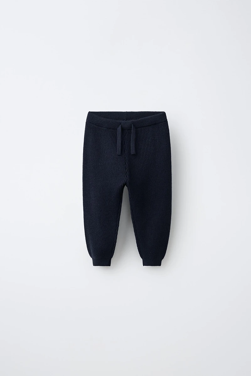 KNIT JOGGING PANTS
