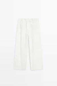 Striped pleated flowing pants - STUDIO