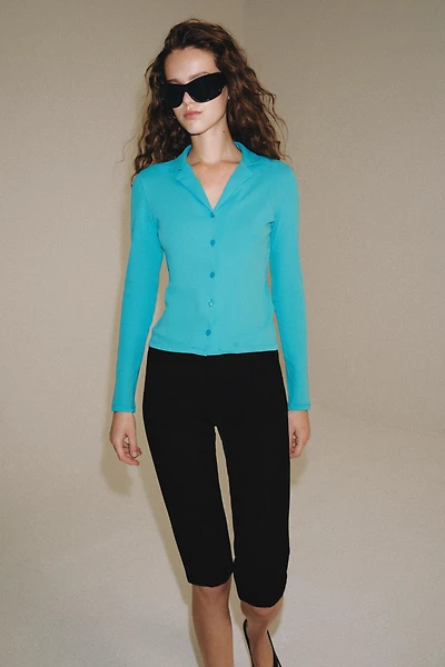100% COTTON BUTTONED SHIRT