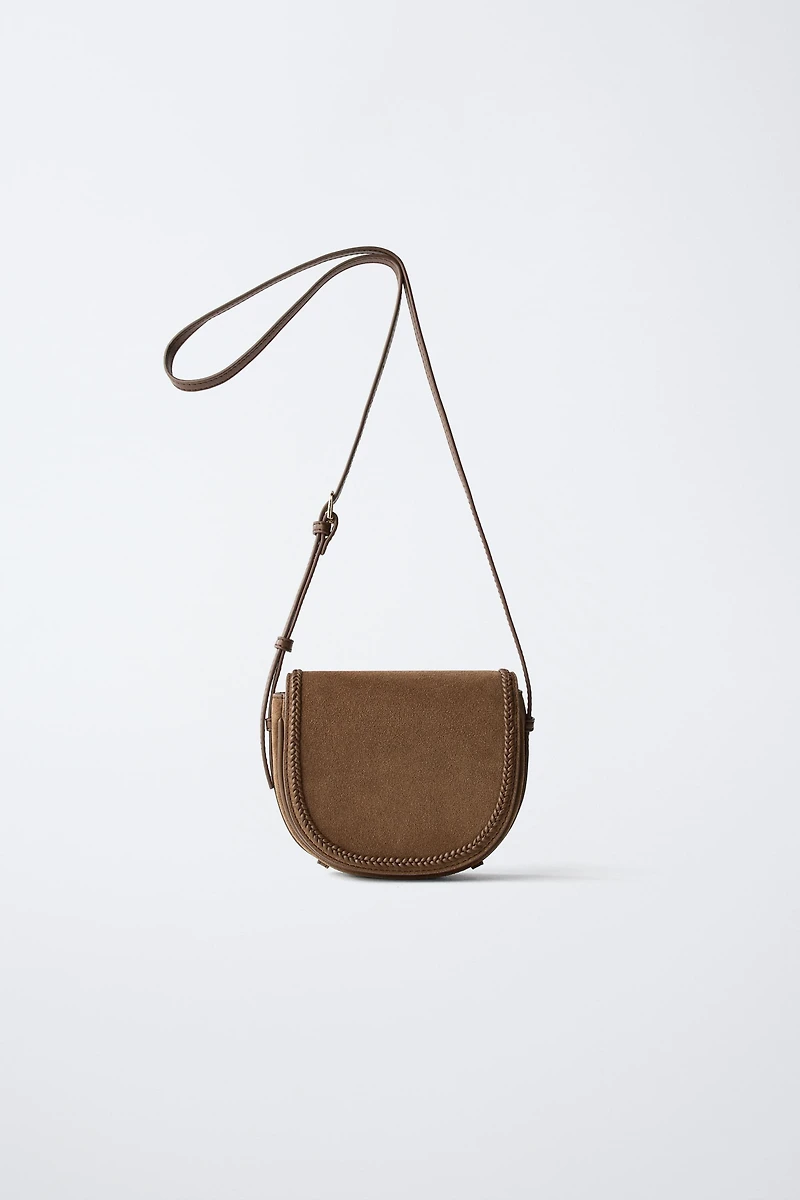 LEATHER CROSSBODY BAG