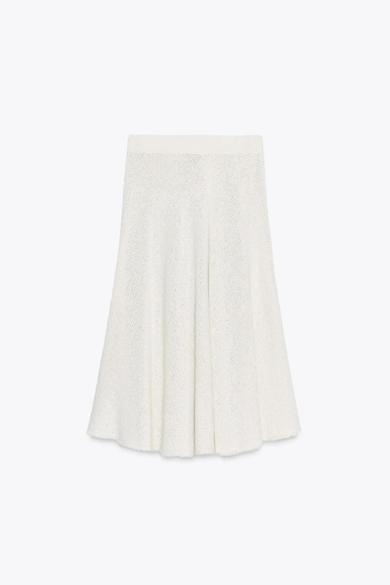 JUPE MIDI TEXTURÉE ZW COLLECTION