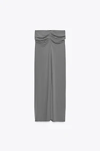 GATHERED LONG SKIRT