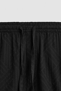 GEOMETRIC JACQUARD SHORTS