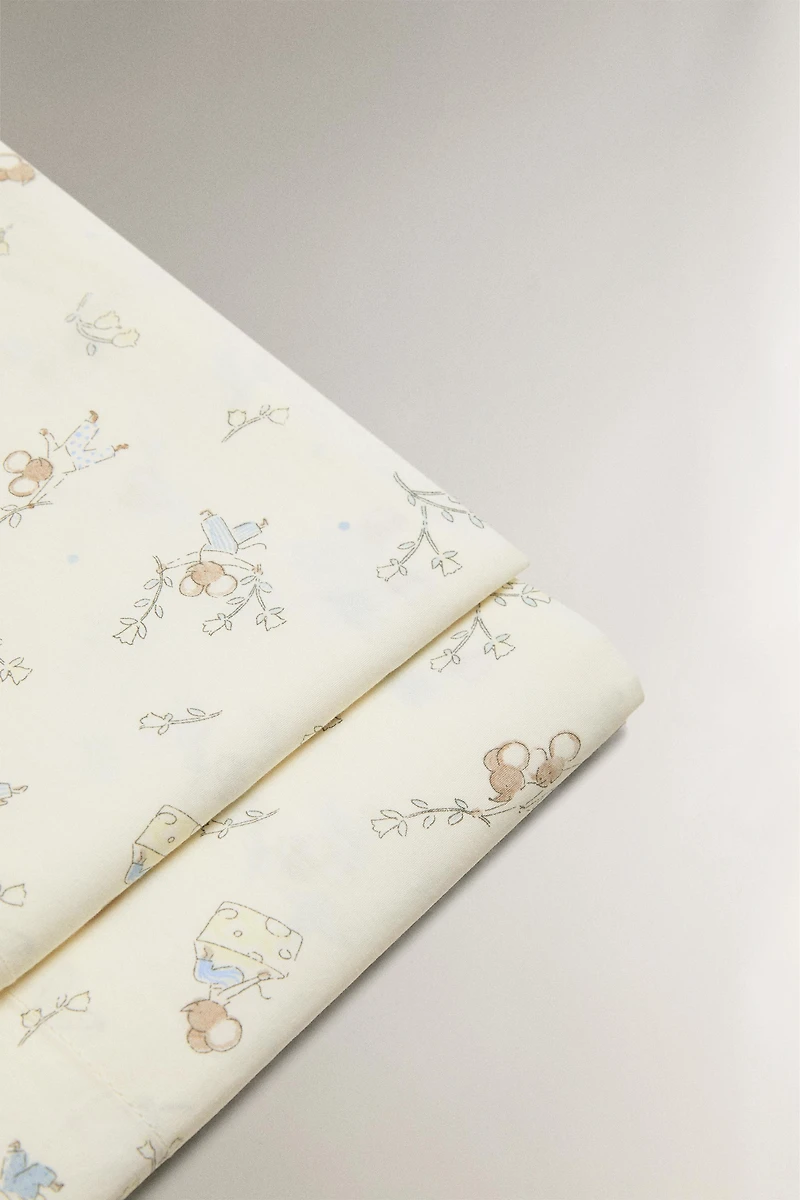 KIDS MICE FLAT SHEET