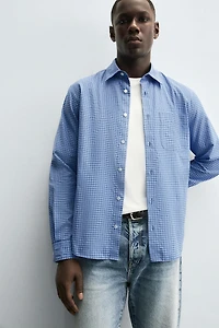 PLAID POCKET SHIRT