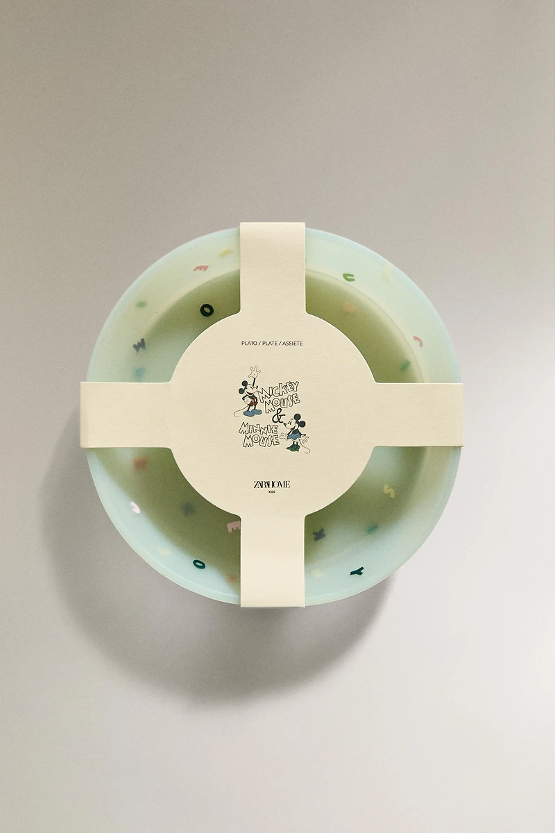 KIDS MICKEY & MINNIE ©DISNEY SILICONE PLATE
