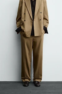 PANTALON DE COSTUME À PLIS ÉDITION LIMITÉE