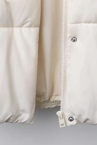 HOODED PUFFER JACKET