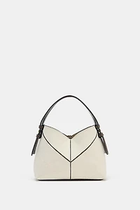 CONTRAST CANVAS MINI SHOPPER