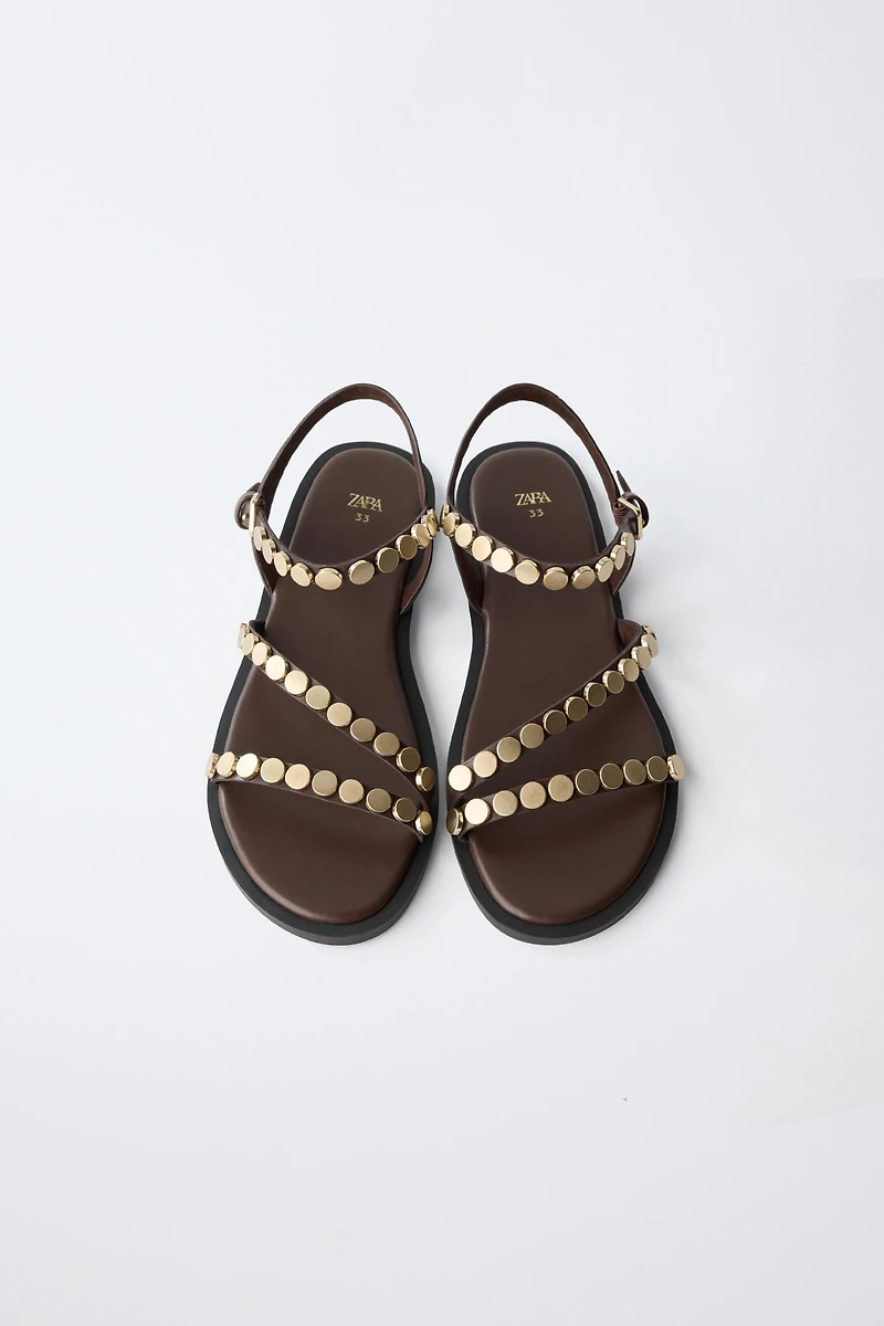 STUDDED SANDALS