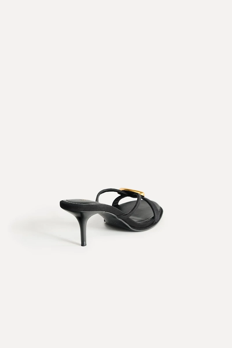 METALLIC LEATHER DETAIL SANDAL 50TH ANNIVERSARY