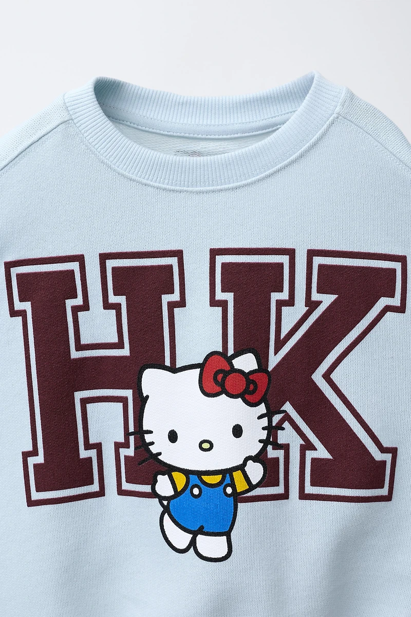 SWEAT IMPRIMÉ HELLO KITTY © SANRIO