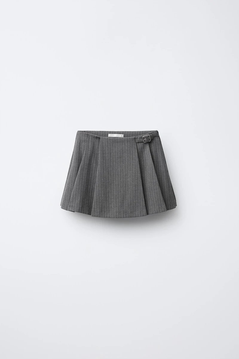 JUPE-SHORT RAYURES